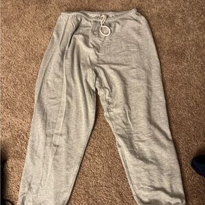 Gray Jogger Sweatpants Aerie Offline